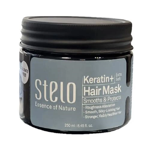 ماسک مو استلو مدل keratin حجم 250 میلی لیتر