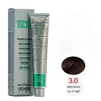 رنگ مو اچ اس لاین شماره 3.0 حجم 100 میلی لیتر رنگ قهوه ای تیره