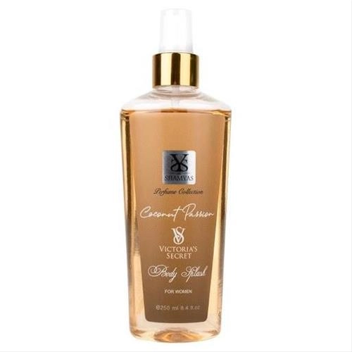 بادی اسپلش زنانه شمیاس رایحه کوکونات پشن  Victoria Secret حجم 250 میل