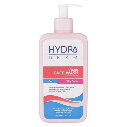 ژل شست و شوی صورت هیدرودرم مدل Acne حجم 350 میلی لیتر