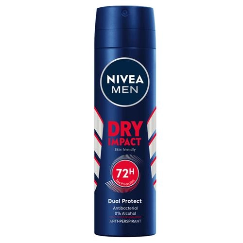 اسپری ضد تعریق مردانه نیوآ مدل 72 Dry Impact حجم 150 میلی لیتر