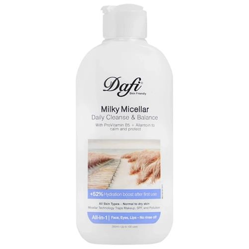 میسلار پاک کننده دافی مدل Milky حجم 200 میلی لیتر
