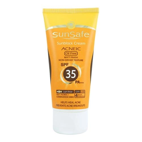 کرم ضد آفتاب فاقد چربی سان سیف SPF 35