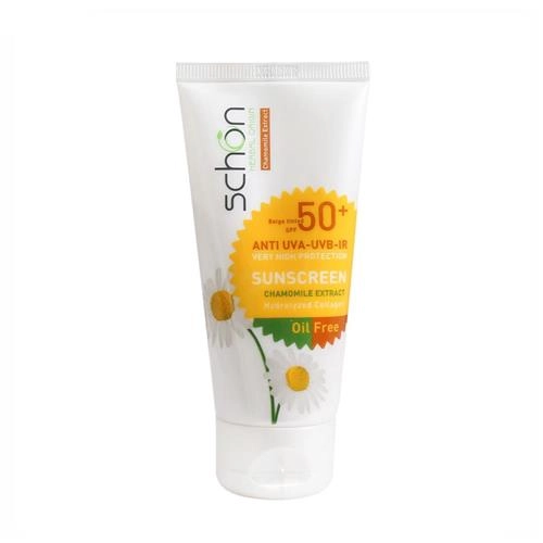 ضد آفتاب رنگی طبیعی شون فاقد چربی SPF50 حجم 50 میلی لیتر